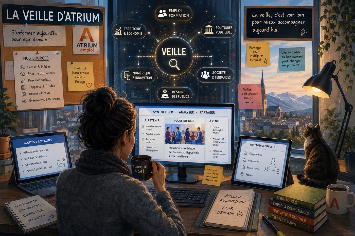 La veille d'ATRIUM — s'informer aujourd'hui pour agir demain